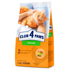 Клуб 4 лапи Преміум з куркою корм для кішок 2кг...