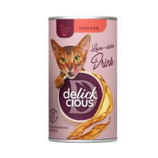 Delickcious напій для котів 140г (курка)