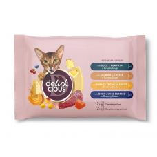 Delickcious набір паучів для котів (2штх85г) + (2штх80г)1