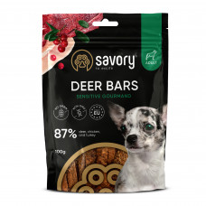 Savory Bars With Venison Джерки ласощі для собак батончики з олениною 100 г1