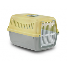 Bergamo Gipsy XS smal Yellow переноска для тварин 39х26х25 cм (пластикові дверцята)1