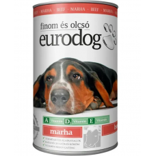 EuroDog консерва для собак 1,24 кг (яловичина)1