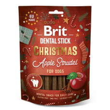 Brit Dental Stick Christmas Apple Strudel - ласощі для собак 251г*7 шт (різдвяний яблучний  штрудель)1