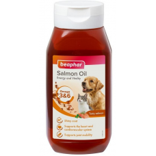 Beaphar Salmon Oil олія лосося 430 мл
