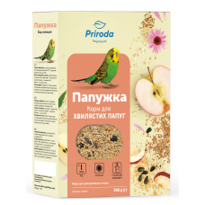 Корм для папуг Природа Папужка + Йод та Ехінацея 500 г1