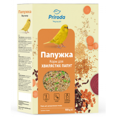Корм для папуг Природа Папужка + Йод та Колор 500 г1