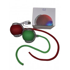 Іграшка для котів smart-мʼяч з USB на мотузці...