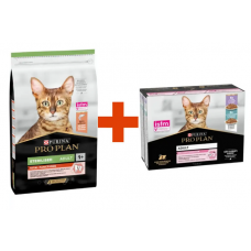 Purina Pro Plan Sterilised 10кг для стерилізованих котів з лососем1