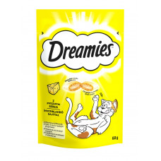 Dreamies 60 гр*6шт ласі подушечки для кішок сир1