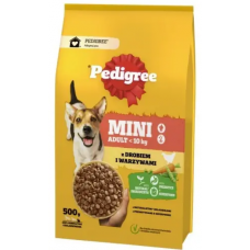 Pedigree Adult Mini корм для собак 500г (курка)1