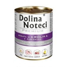 Dolina Noteci Premium 800г консерва з кроликом і журавлиною1