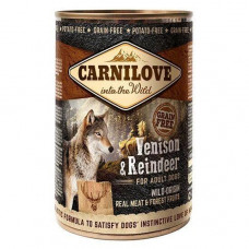 Carnilove Venison & Reindeer 400 г (оленина) паштет для собак1