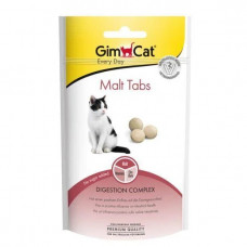 GimCat Every Day Malt Tabs 40г ласощі для кішок (для виведення шерсті)1