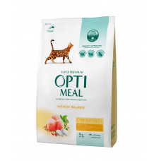 Optimeal корм для котів 0,7 кг (курка)1
