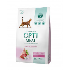 Optimeal Lamb 4кг - корм для кішок з ягням 1