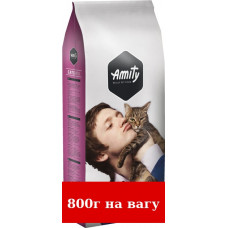 Amity Eco Cat Mix корм для котів всіх порід, мікс м'яса 0,8 кг (на вагу)1