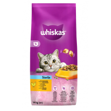 Whiskas сухий корм для стерилізованих кішок і кастрованих котів, профілактика МКБ 14кг1