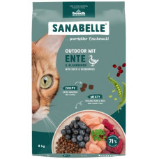 Bosch Sanabelle Outdoor 8кг корм для котів, що бувають на вул...