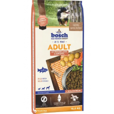 Bosch Adult Salamon & Patato 15кг корм для собак з лососем1