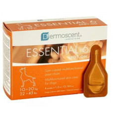 Dermoscent Essential-6 для собак 10-20кг (4 піпетки) - догляд за шкірою і шерстю1