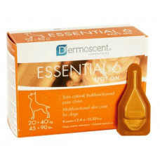 Dermoscent Essential-6 spot-on для собак 20-40кг (4піпеткі) - догляд за шкірою і шерстю1