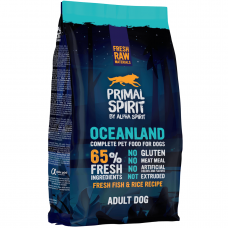 Primal Spirit Oceanland корм для собак 1кг (без глютену, 65% м'ясо)1