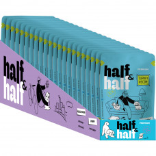 Half&Half pouch 100 г *22 шт для цуценят (шматочки індички в соусі)1