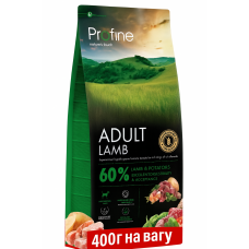 Profine Adult Lamb 0,4 кг (на вагу) - гіпоалергенний корм для собак з ягням1