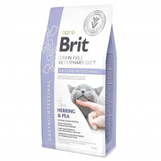 Brit Veterinary Diet Cat Grain free Gastrointestinal 2 кг - беззерновая дієта при гастроентериті1