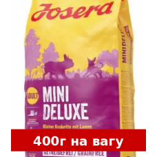 Josera MiniDeluxe 400г з ягням для собак дрібних порід...