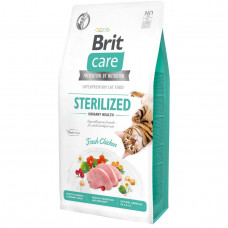 Brit Care Sterilized 0,45 кг (на вагу) корм для стерилізованих кішок із куркою1