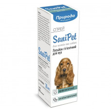 Природа SaniPet спрей для догляду за вухами собак і кішок 30мл1