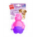 GiGwi Бегемотик з пищалки 9см - іграшка для цуценят і дрібних собак2