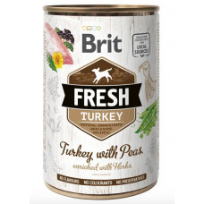 Brit Fresh Turkey with Peas індичка і горошок 400г1