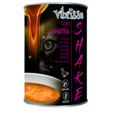 Vibrisse Shake консерви для кішок 135г (качка)1