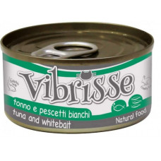 Vibrisse консерви для кішок 140 г (тунець із корюшкою)1