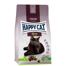 Happy Cat Adult Sterilised Weide-Lamm 4кг для стерилізованих кішок з ягнятком1
