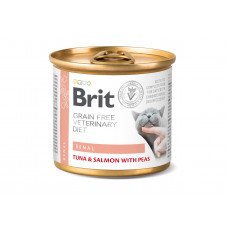 Brit VetDiets Renal консерви для кішок з хронічною нирковою недостатністю 200г1
