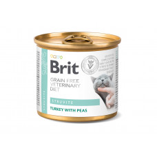 Brit VetDiets Struvite 200г консерви для кішок ( сечокам'яна хвороба)1