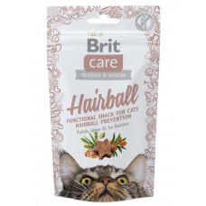 Brit Care Functional Snack Hairball 50г ласощі для котів ( виведення шерсті )1