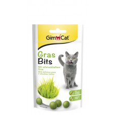 GimCat GrasBits 40г - ласощі з травою і вітамінами для кішок1