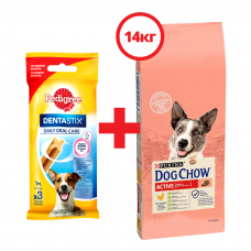 Dog Chow Active 14 кг корм для собак з куркою1