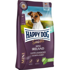 Happy Dog Supreme Mini Irland 8кг- гіпоалергенний корм для собак з лососем і кроликом1