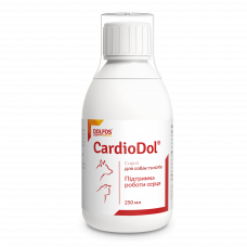 Dolfos CardioDol 250 мл - сироп для собак і кішок підтримки роботи серця 1