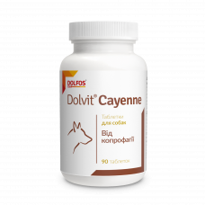 Dolfos Dolvit Cayenne 90 таблеток для собак при копрофагія (5...