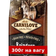 Carnilove Reindeer For Adult Dogs 300г беззерновий корм для с...