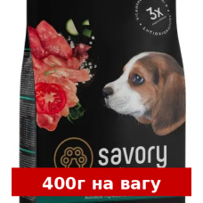 Savory Puppy Fresh 400г для цуценят (індичка 15%, курка 40%)...