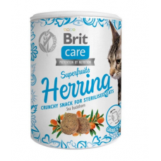 Brit Care Superfruits Herring ласощі для котів 100 г (оселедець)1