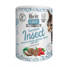 Brit Care Superfruits Insect ласощі для котів 100 г (комахи)1