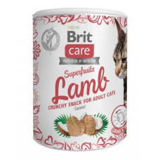 Brit Care Superfruits Lamb ласощі для котів 100 г (ягня)1